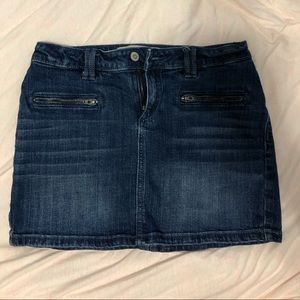 Hollister denim skirt